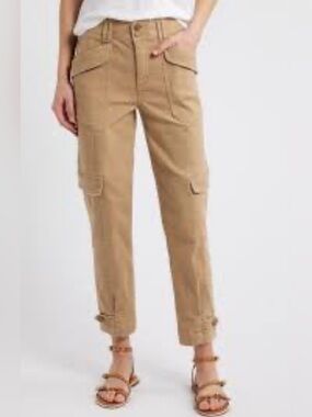 Wit & Wisdom Absolute High Rise Crop Cargo